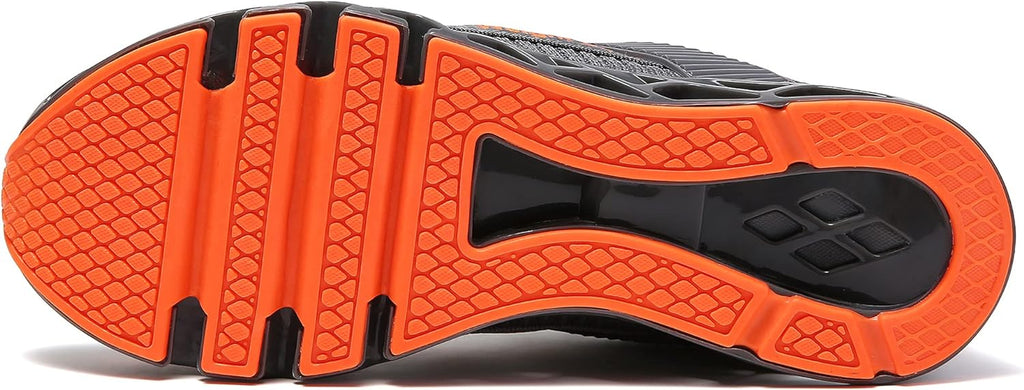 Womens Breathable Walking Running Shoes Athletic Blade Non Slip Workout Sport Sneakers Gym Tennis Fashion Sneakers Dark Grey Size 5.5